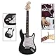 Btuty ST Electric Gitarrenplektrum, Lindenholz, mit Gig Bag