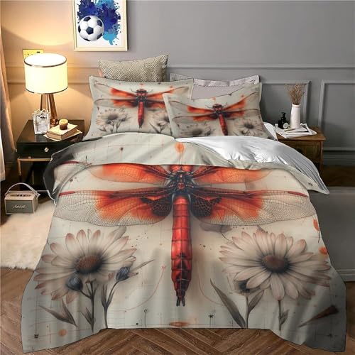 Housse de Couette 200x200 Double Burger Microfibre Hypoallergénique - 6