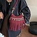 Imagen de AVZYARDY Bolso de Hombro con Flecos para Mujer
