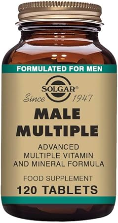 Solgar male multiple - 120 tablets - multivitamin, mineral & …