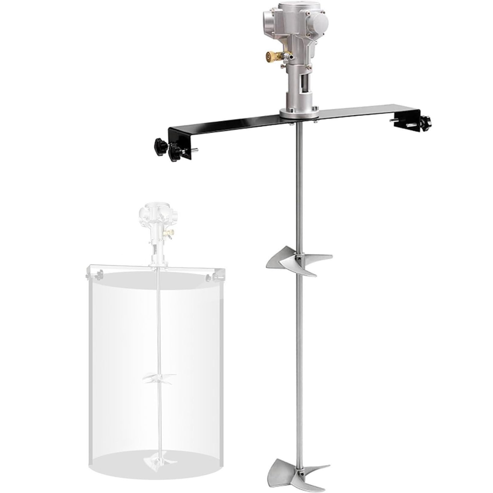 Malaxeur peinture pneumatique de 50 à 2800 TR/Min pour cuve et grands volumes