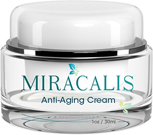Miracalis - Best Face Cream Moisturizer With Advanced Anti Aging Wrinkle Formula. Clinically Proven To Reduce Wrinkle Depth, Smooth Fine Lines & Soften Skin. Cruelty Free, Hypoallergenic