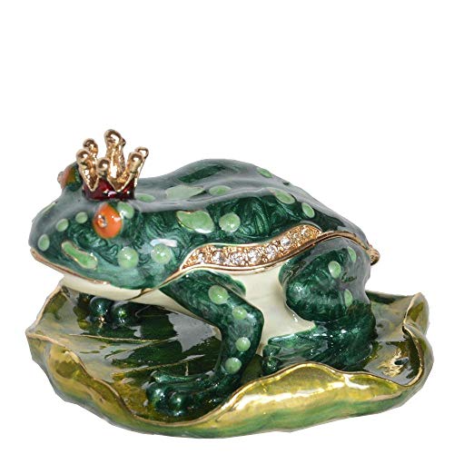 Statue de Jardin Boîte de Rangement Animaux en Métal pour Sublimer Votre Terrasse