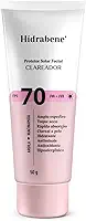 Hidrabene Protetor Solar Facial Clareador FPS70 50g