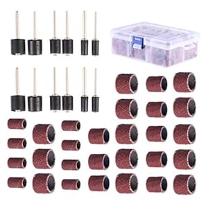 YARNOW 252-Delige Schuurtrommelset Trommelschuurmachine Schuurhulzen Trommeldoorns Voor Rotatiegereedschap