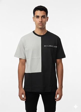 Oversize t rt d z yaka%100 pamuk