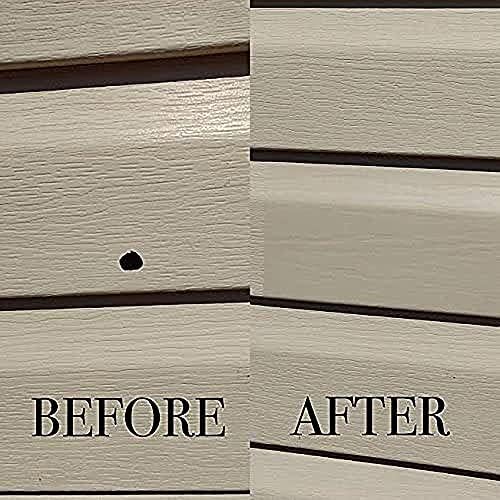 Mendyl Vinyl Siding Repair Kit Cover Any Cracks Holes Or Blemishes On Vinyl Siding 2 Patches Amazon Ca Tools Home Improvement