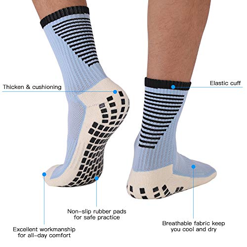 KKmoon Meias antiderrapantes de futebol Meias de esportes de equipe Meias de ginástica ao ar livre r