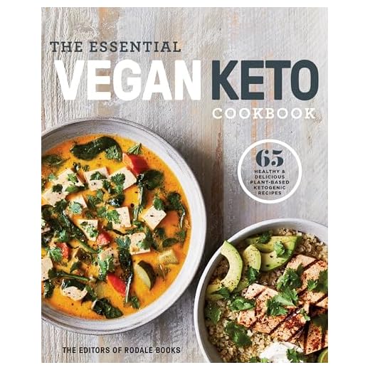 The Essential Vegan Keto Cookbook: 65 Healthy & Delicious Plant-Based Ketogenic Recipes: A Keto Diet Cookbook