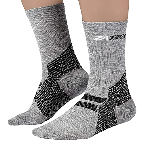 Image of Merino Plantar Fasciitis Socks, Targeted Ankle, Foot & Arch Support