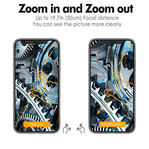 pancellent Draadloze endoscoop camera 1080P WiFi HD-endoscoop met halfdiepe kabel voor Android/iOS-smartphone/iPhone… - Image 5