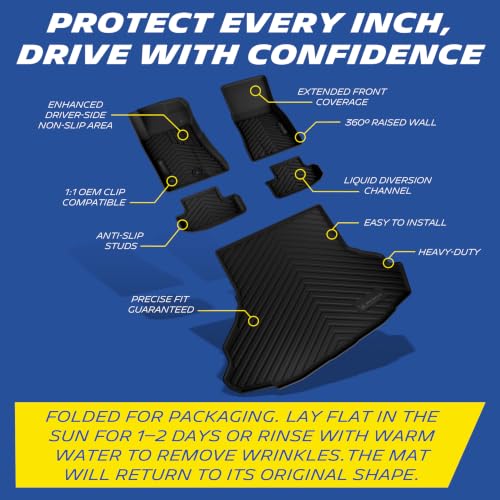 Image of Michelin Vehicle Mats for 2024-2026 Ford Mustang (4 Piece)