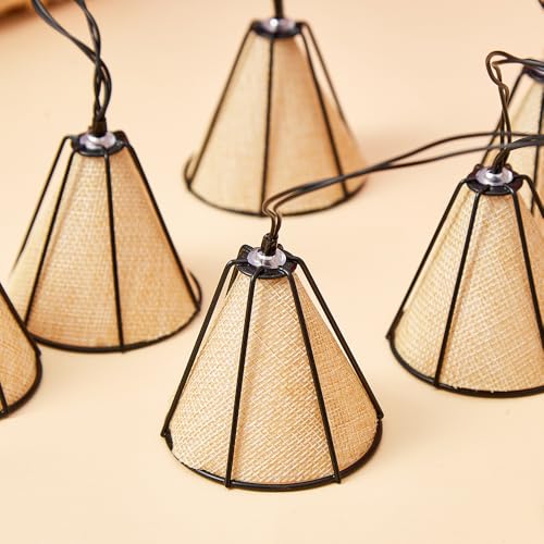 Bseical Girnaldas Luces Exteriores Solares, Luces Solares Led Exterior Jardin, Farolillos Exterior Lamparas 10 Ledes 1,8 M Ip44 Impermeable Balcón Decoración - imagen 6