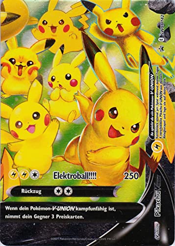 Pikachu V-Union 4 zestaw kart Sword & Shield Promo SWSH139