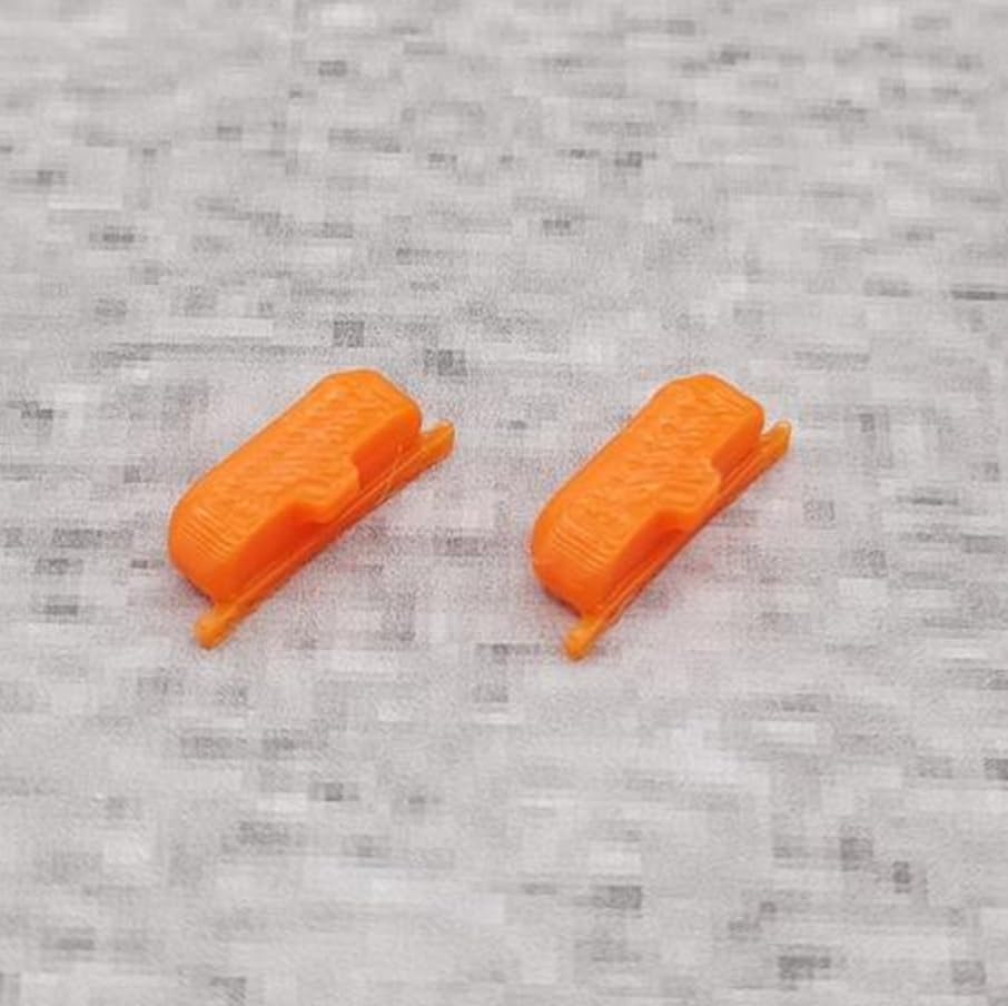 ULEIVA Replacement Power Button 2 x Orange Compatible with Garmin Edge 800/810 Power Button GPS Bicycle Computer Road Bike Replacement Part Repair (Orange) โ image 1