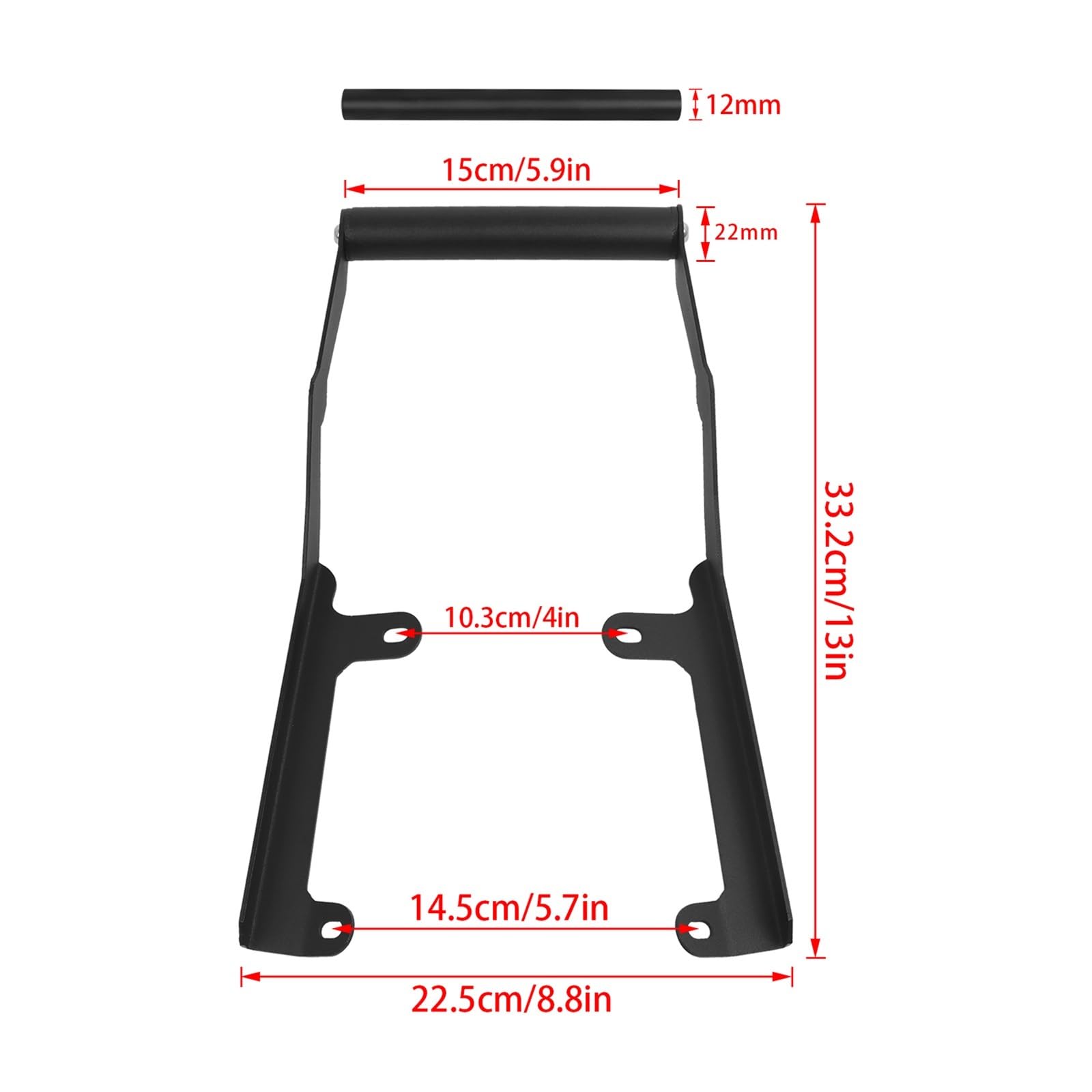 Soporte navegación para Forza 750 2021-2025 Soporte De Montaje Navegador GPS Dashcam para Teléfono(12)