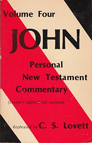 Volume Four: John (Personal New Testament Comme... B000F9KGVO Book Cover