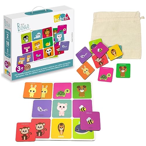 BABEBI - MINI BINGO DOS BICHOS JOGOS DE BOLSA