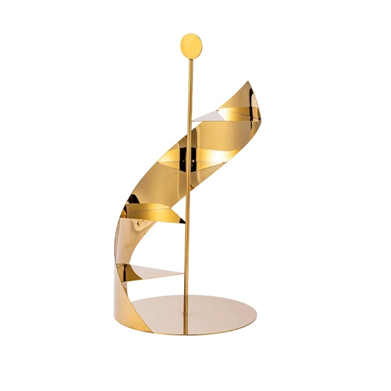 Yinj9562fg Cake display stand Rotating Multi-tier Cake Stands, Buffet Display, And For Creative Desserts Wedding(Gold)