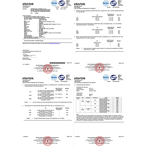 Anitake Steel Toe Work Boots For Men 100% Nubuck Leather Electrical Insulation Non-Slip Work Boots Impact Resistance Breathable Comfortable Safety Boots Steel Toe Construction Boot #TOP4