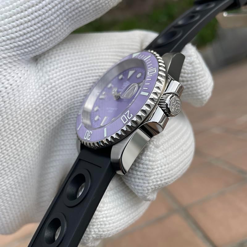 STEELDIVE 腕時計 メンズ, 自動巻き 時計 ステンレス鋼 41mm 腕時計