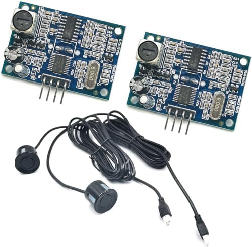 Hailege 2er-Pack JSN-SR04T Ultraschall-Modul – Wasserdichter Abstandssensor Für Arduino, Perfekt Für Outdoor-Basteleien