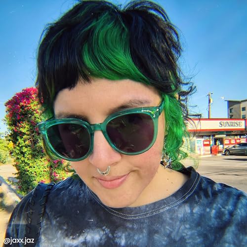 Image of ARCTIC FOX Semi-Permanent Hair Dye Iris Green - Vegan Ammonia Free - 2x8 oz