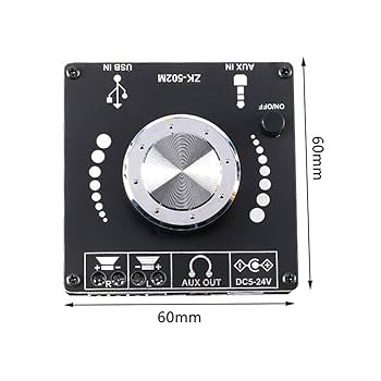 Amazon.co.jp: Rakstore ZK-502M ミニ Bluetooth 5.0 パワー
