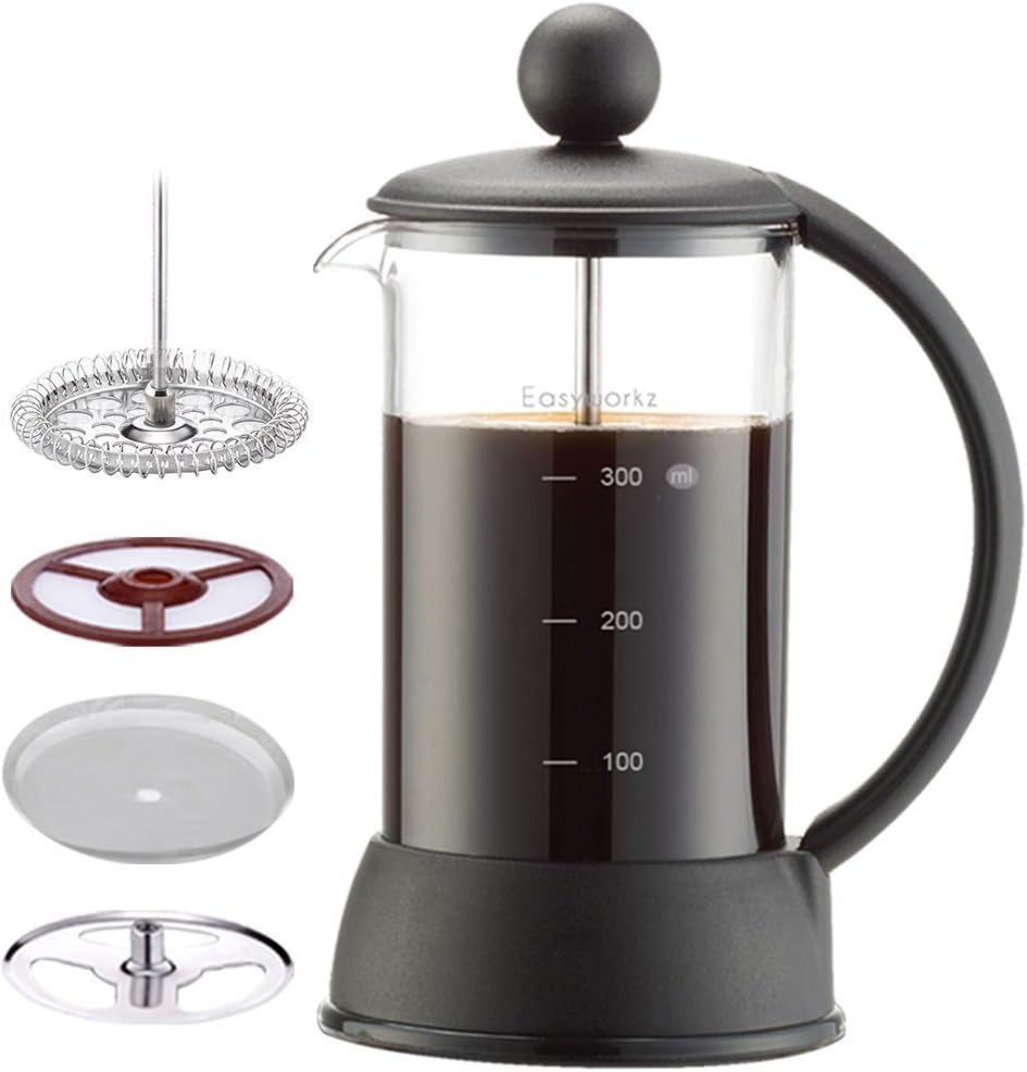 Amazon｜パール金属(PEARL METAL) コーヒー プレス 350ml フレンチプレス ブレイクタイム HB552｜コーヒープレス