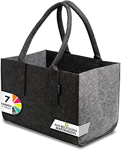 Tebewo Filztasche Premium - praktische Einkaufstasche - modische Shopping...