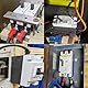 shengbowi DC Leistungsschalter 2P DC550V 200A Photovoltaik-Leistungsschalter für PV-Solaranlage Solarmodule Netzsystem