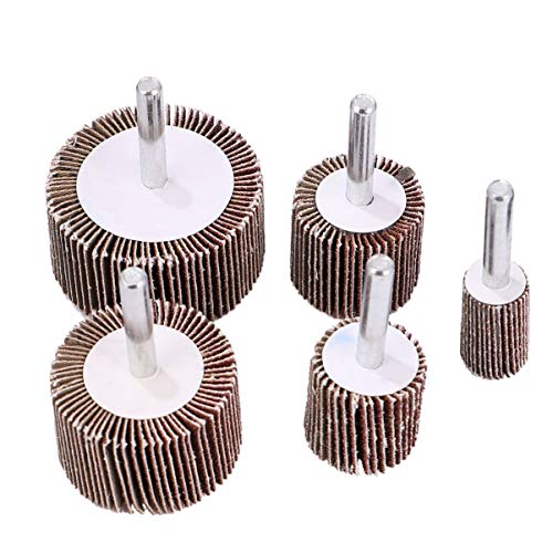 Cabilock -Purpose Polishing Grinding Wheel Kit 10 Pieces Louver Grinding Head for DIY Projects
