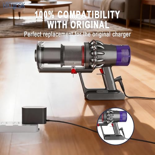 Image of 30.45V 4.8mm*1.7mm Cordless Vacuum Cleaner Charger Compatible with Dyson