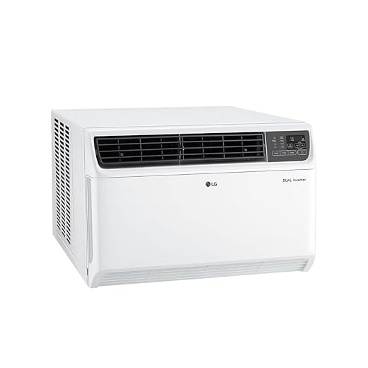 LG DUAL Inverter Window AC(1.5), 5 Star with Convertible 4-in-1 Cooling and ThinQ (Wi-Fi)