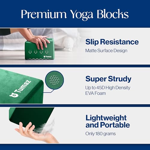 Tumaz Yoga Block & Yoga Strap - Image 4