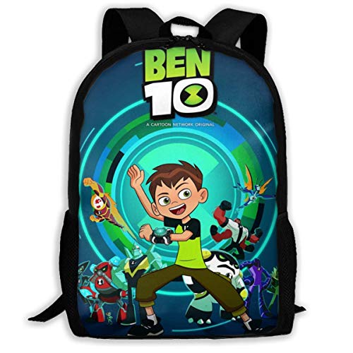 JNMJK B e 10 Bolso de Hombro gráfico 3D Mochila Mochilas Escolares para Adultos