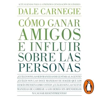 Cómo ganar amigos e influir sobre las personas Audiolibro Por Dale Carnegie arte de portada