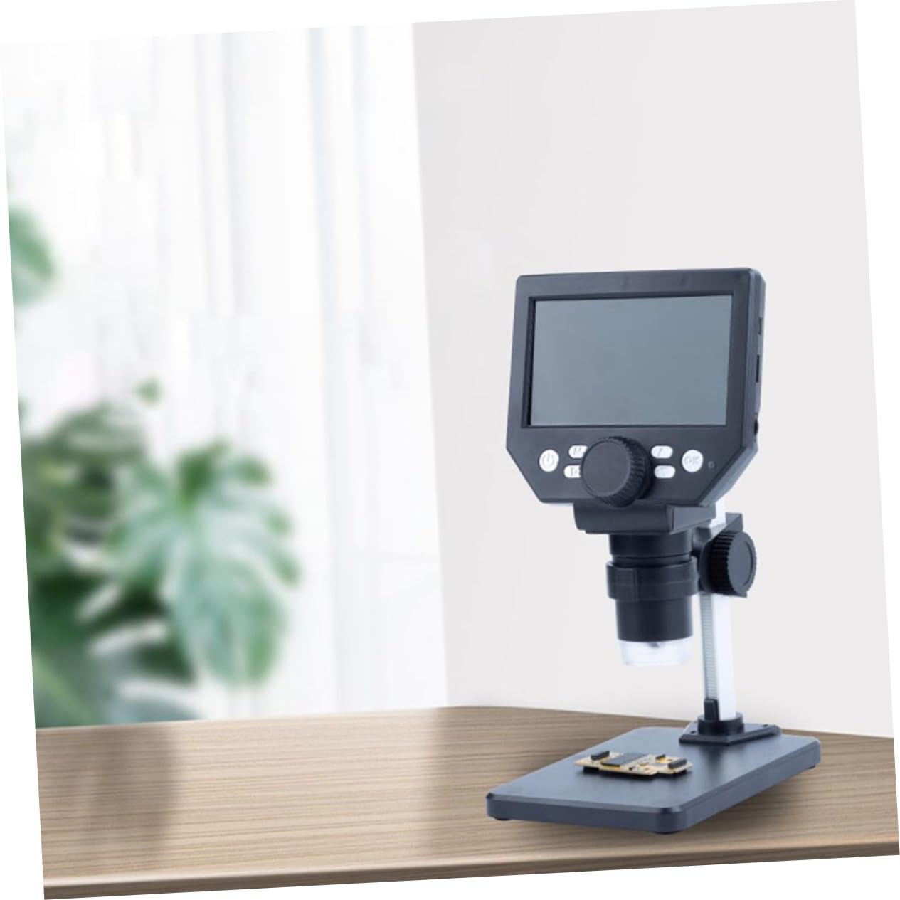 Veemoon Microscopio Digitale Ad Alta Definizione Con Led Da 8 Mp Ingrandimento 1-1000x Per Gioielli E Minerali Uso Quotidiano