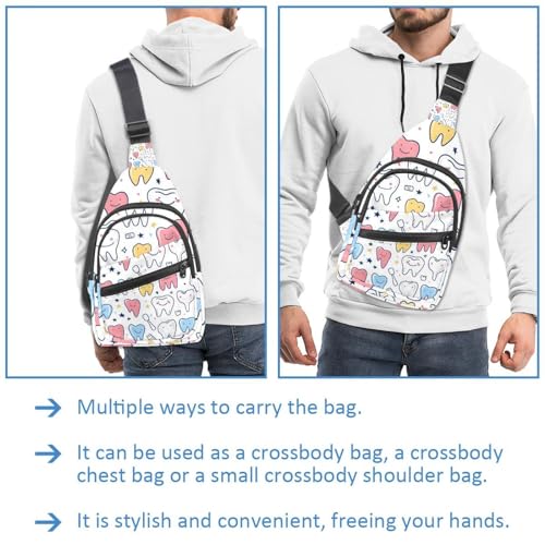 Mochila de día compacta para evitar dolores de espalda con diseño divertido 2