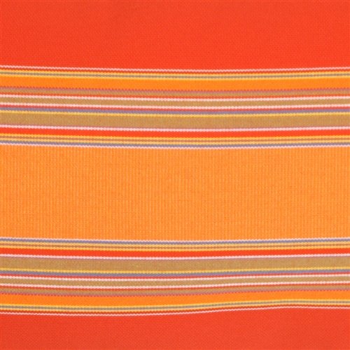 Sunbrella Bravada Salsa 12x19 Rectangular Outdoor Pillow Complete with Pillow Insert