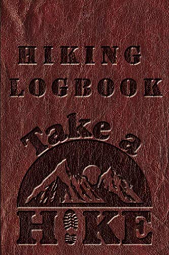 Travel Size Hiking Journal: Leather Imitation Logbook & Adventure Prompts