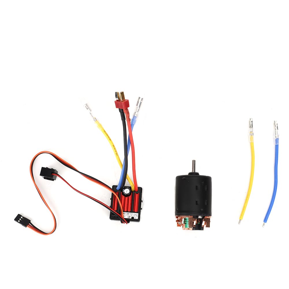 Wodoodporny 60A Bothway ESC ze szczotkowanym i silnikiem 540 35T Zestaw do samochodu Rarawler 1/10 RC