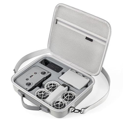 STARTRC PHOTO Neo Carrying Case for DJI Neo Accessories Portable PU Travel Storage Protective Bag With Shoulder