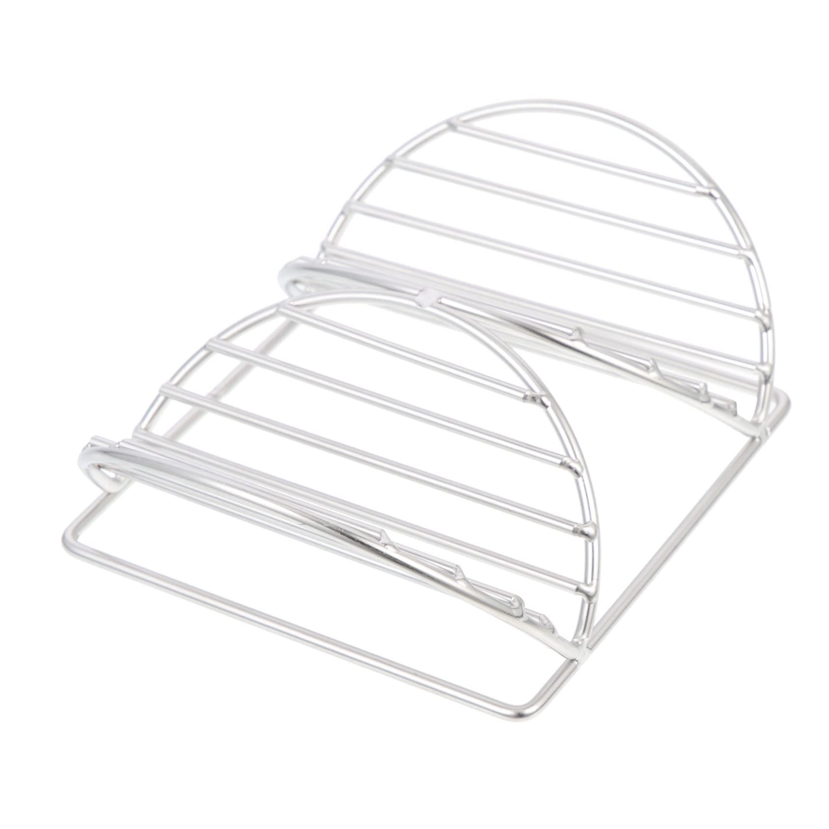 Cabilock Stainless Steel Pancake Stand Tortilla Rack for Burritos Tacos Hot Dogs Compact Design for for Home Restaurant Use