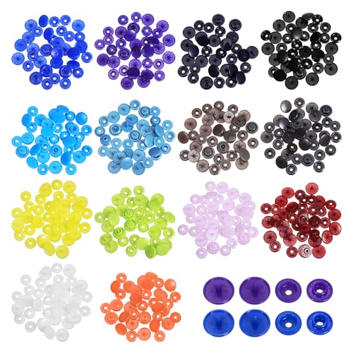 Boutons pression T5 TEHAUX parfaits pour réparer les vêtements