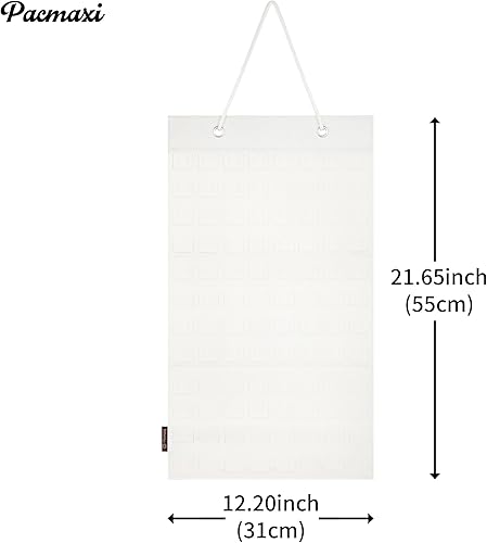 Miniatura 4 de PACMAXI Organizador de broches colgantes, estuche de almacenamiento de pines de exhibición, soporte de almacenamiento de colección de broches,