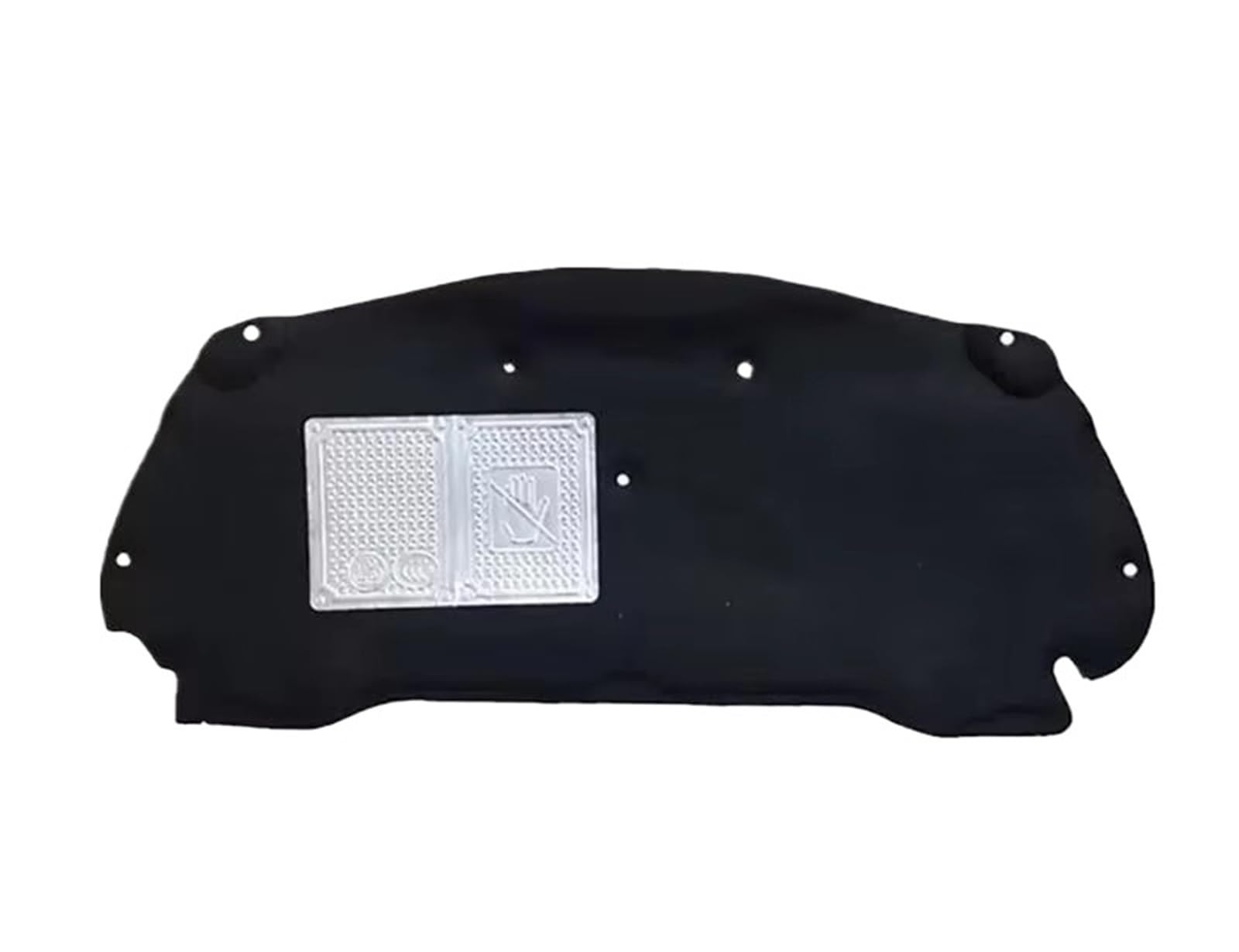 Hguvsjd One Color Fronthood Engine Mat Pad Cover For Peugeot 2008 Car Thermal Insulation And Sound Cotton Front Engine Hood Fireproof Pad