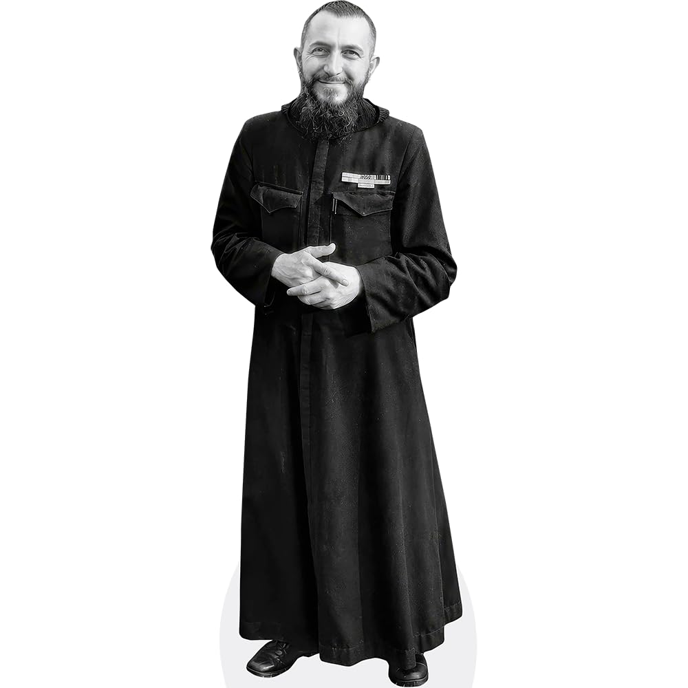 Abbe Pierre (BW) Life Size Cutout