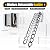 10FT Attic Ladder Pull Down System, 12-Steps Retractable Loft Ladder with Handrails, Heavy Duty Wall-Mounted Aluminum Folding Ladders for Attic, Garage, Roof, Max Load 881lbs