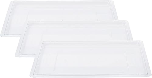Miniatura 18 de Rubbermaid Commercial Products - Tapa para caja de almacenamiento de alimentos para tamaños de 2, 3.5, y 5 galones, transparente